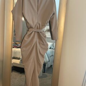 BGL - Elegant Tan Women's Dress